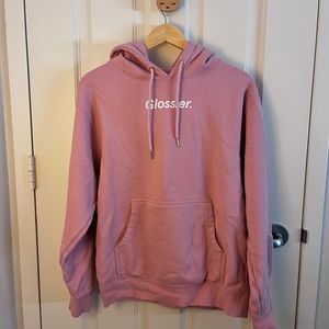 Glossier Pink Hoodie